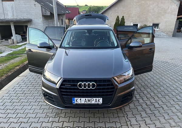 Audi Q7 cena 174000 przebieg: 88383, rok produkcji 2018 z Bochnia małe 172